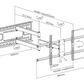 Wolff Mount TVB-79 tv wall mount – product view