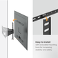 Ultra Slim TV Full Motion Wall Mount 90 inch | TVB-122