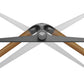 Wolff Mount TVB-126 tabletop tv stand – top view