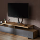 Designer TV Stand - Wood and Steel | TVB-126