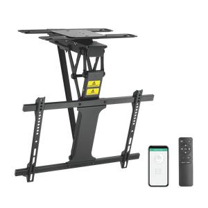 Large Smart Swivelling Flip Down TV Ceiling Mount for Wood Ceiling Joints | TVB-107