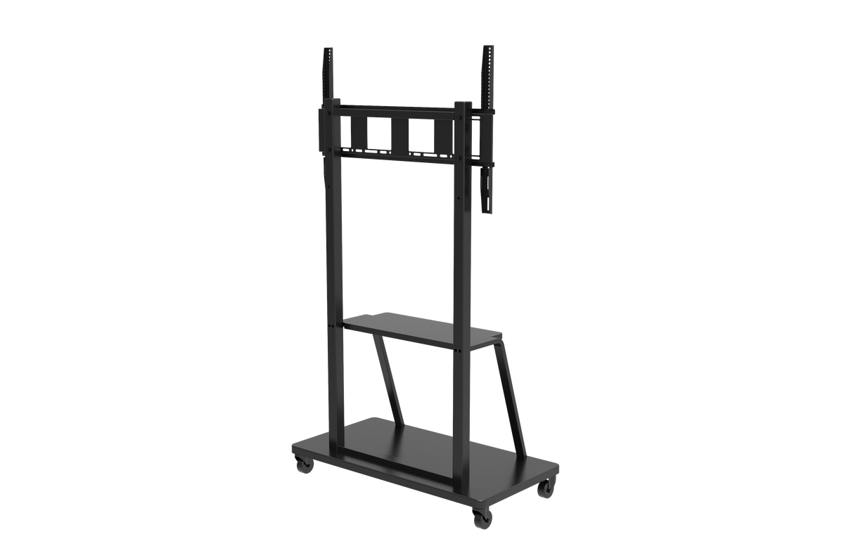 Wolff Mount TVB-62 tv floor stand – rear view