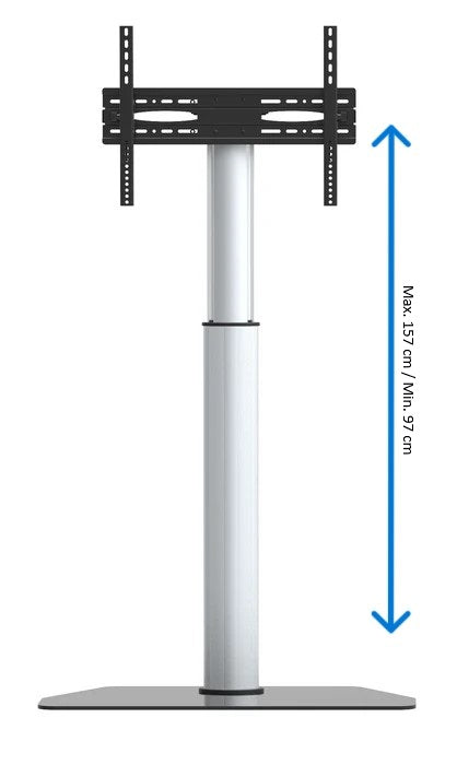 Wolff Mount TVB-66 tv floor stand – front view