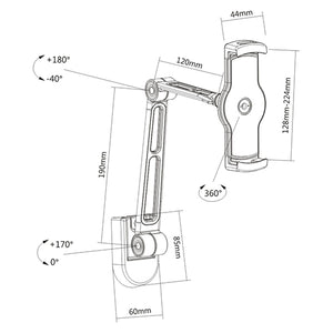 2-in-1 Multi-Purpose Tablet Holder | TVB-92