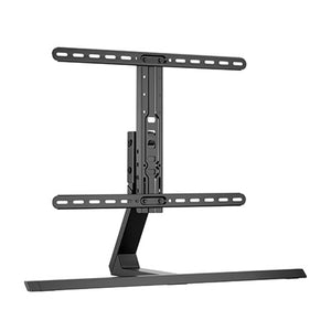 Contemporary Aluminum Pedestal Tabletop TV Stand | TVB-95