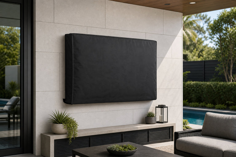 Wolff Mount TVB-71 tv cover – installation example