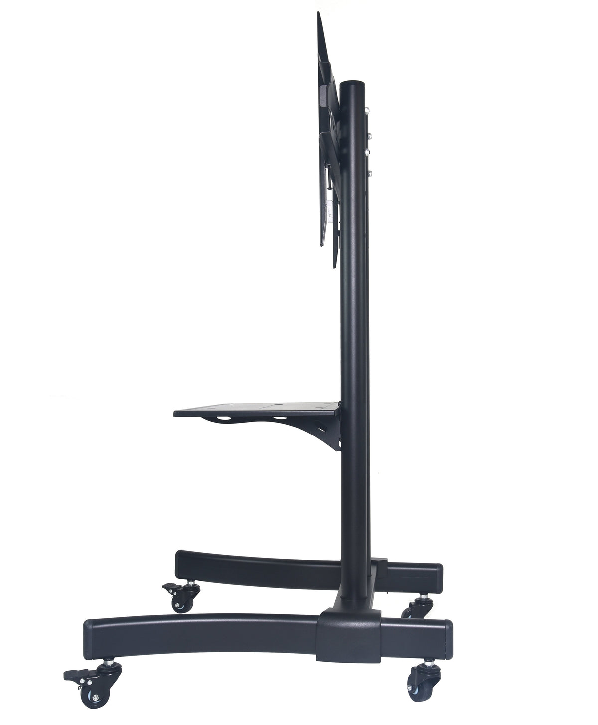 Wolff Mount TVB-44 tv floor stand – side view