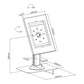 Tablet Desk Stand Lockable White | TVB-138