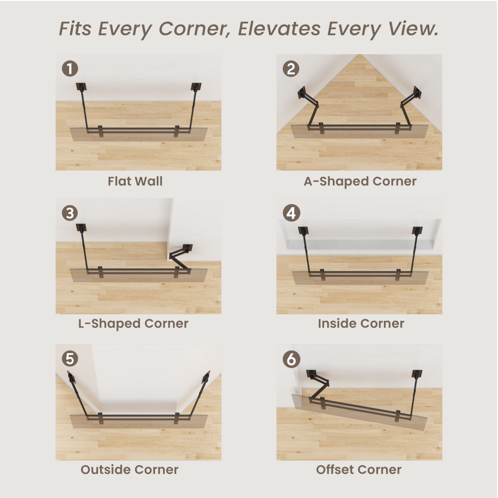 Wolff Mount TVB-143 tv wall mount – product view