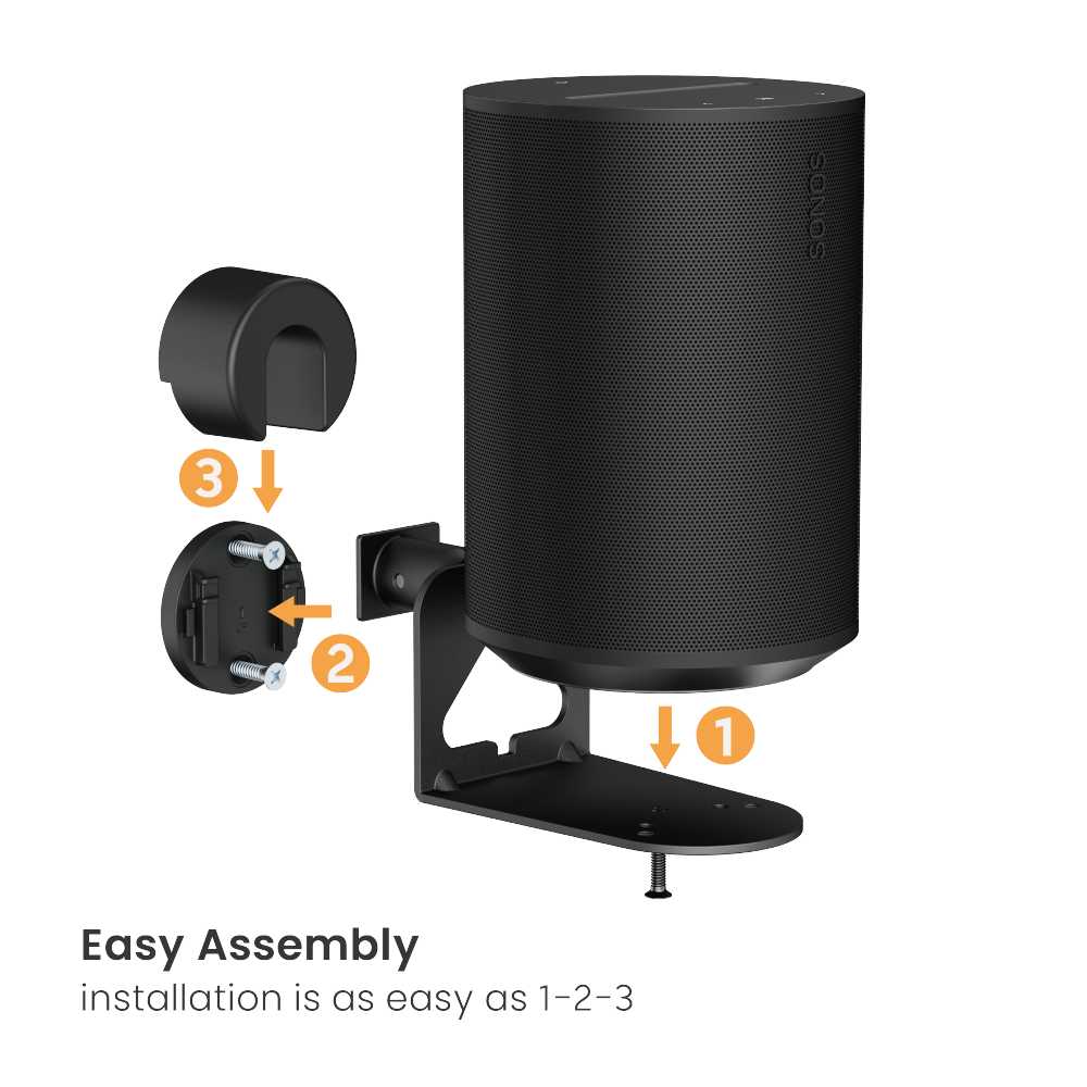 Wolff Mount TVB-131 speaker wall mount – product view