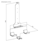 PS5 Wall Mount Black | TVB-128