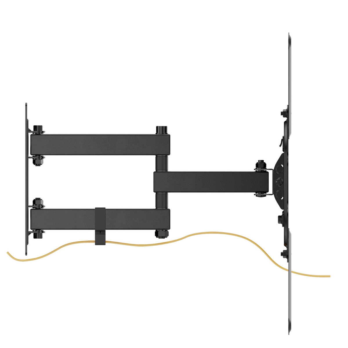 Wolff Mount TVB-63 tv wall mount – cable management detail