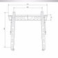 Wolff Mount TVB-40 tv wall mount – product view