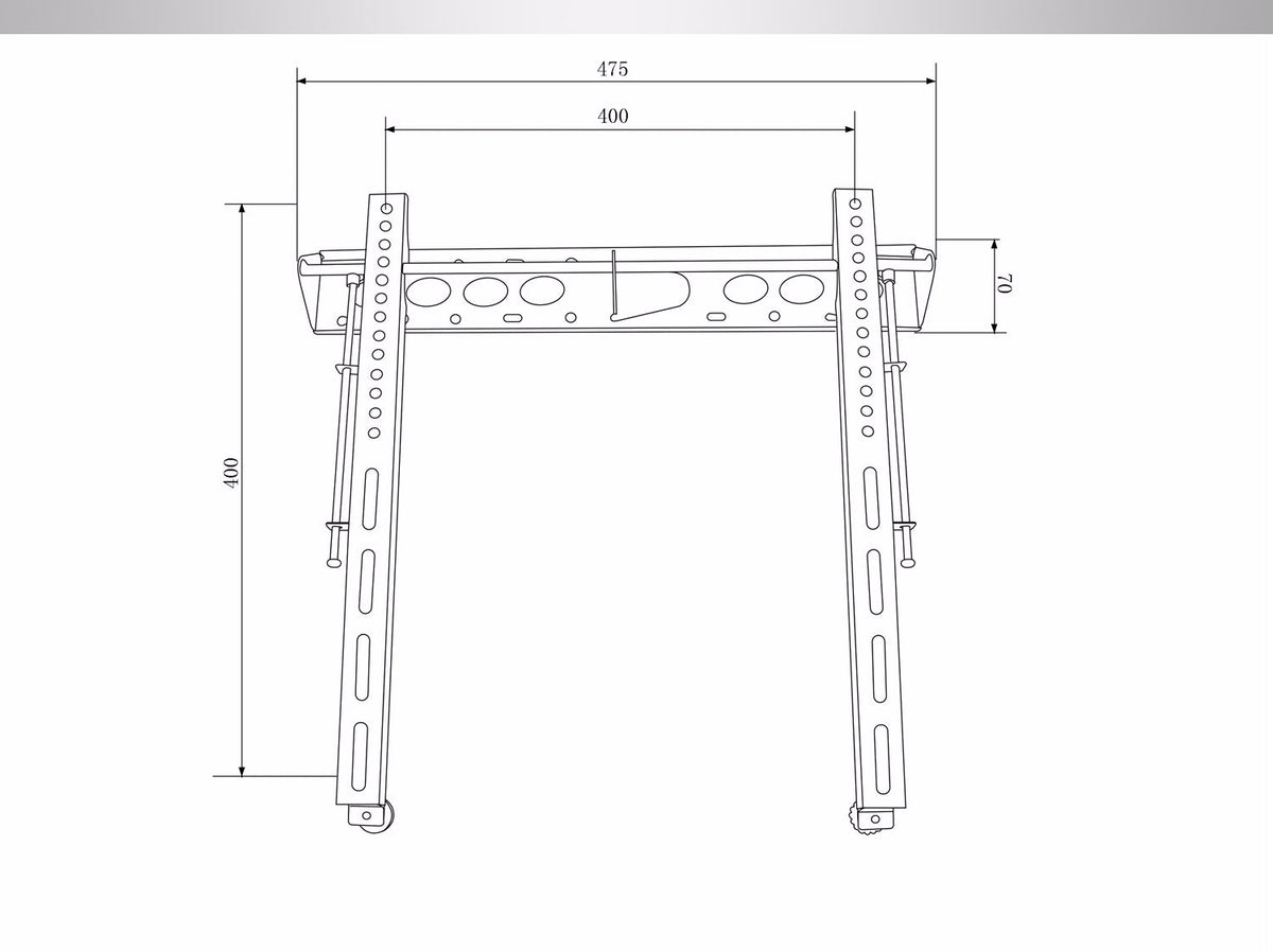 Wolff Mount TVB-40 tv wall mount – product view